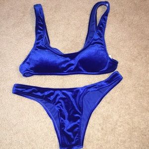 Velvet Sea Blue Bikini
